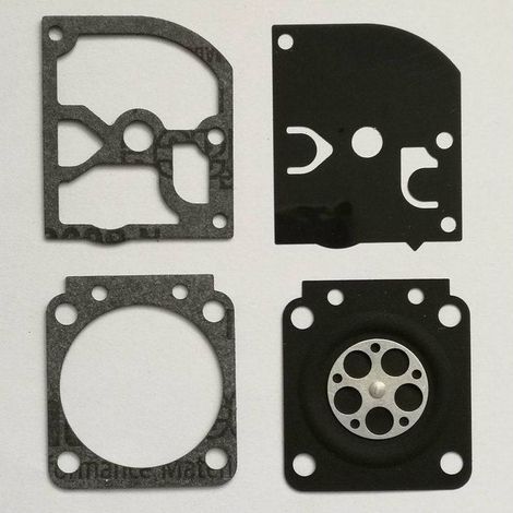 Kit de réparation de carburateur ZAMA GND-28, comprenant un diaphragme, un joint et un pointeau, pour la réparation des carburateurs.
