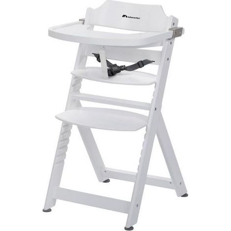 bbc Timba chaise haute évolutive blanc bois robuste (1/5)