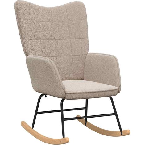 Fauteuil de Salon,Chaise,Fauteuil relaxant Gris clair 61 x 78 x 98 cm tissu CFW543560 (1/5)