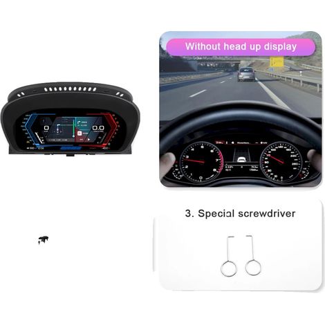 Tableau de bord numérique, connectivité sans fil, fonctionnalités de surveillance du véhicule, E71 Carplay (1/2)