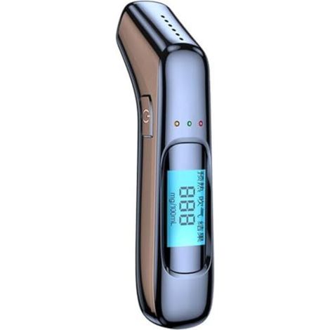Etilometro portatile con display LCD per auto e casa: preciso, veloce e facile da usare - 1 unità