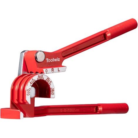 Cintreuse Manuelle 3 en 1 de 6mm, 8mm à 10 mm, 180 degrés Cintreuse Tube Cuivre, outil de cintrage pour tuyau cuivre, laiton, métal souple et aluminium (1/5)