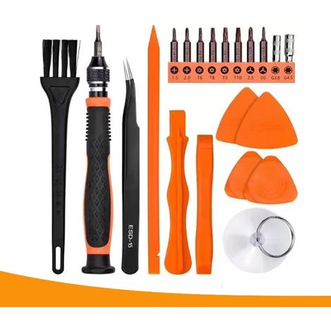 21-teiliges Präzisionsschraubendreher-Set, Reparatur für Türklingel, Laptop, Switch, PS4, Xbox, MacBook, iPhone, Uhr, Brille usw. (1/5)