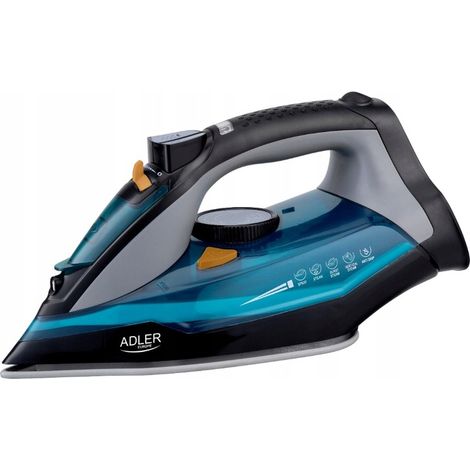 Plancha de vapor Adler AD 5032, 3000 W, 350 ml, 45 g/min