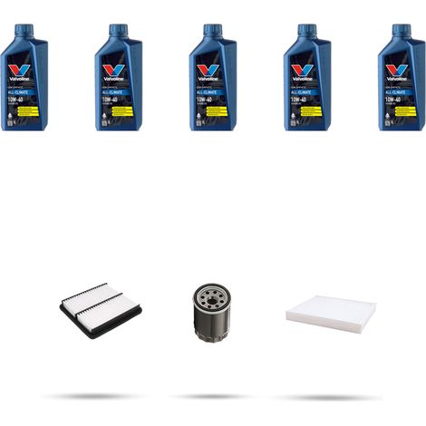 Kit tagliando 3 FILTRI e 5L OLIO compatibile con Suzuki Sx4 1.5 73kw Dal 2006 (1/5)