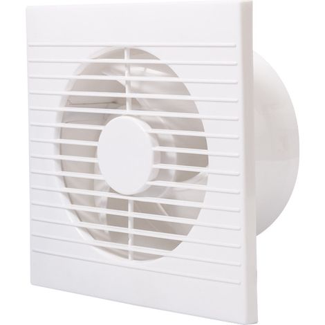 Ventilateur d'évacuation Salle de bain Ventilateur d'évacuation Mur latéral Louver Ventilateur d'évacuation carré Cuisine Salle de bain De
Ventilateur, 4" (taille d'ouverture 100110mm) Une pièce (1/4)