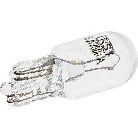 Ampoule RS PRO 6,3 V 250 mA, Wedge