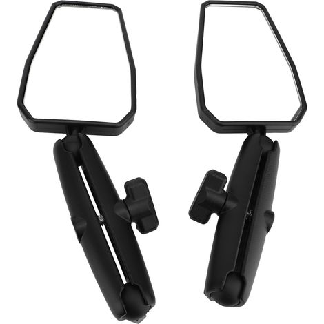 Eosnow Motorradspiegel Universal Aluminiumlegierung Folable Motorrad Rückweg -Lenker -Seitenspiegel für Schneemobile außerhalb der Straße ATV
