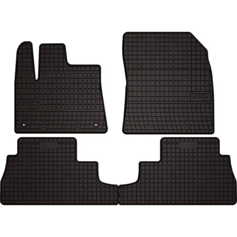 Gummifußmatten für: Opel Combo E Kombi (ab 2018) – schwarz, passgenau