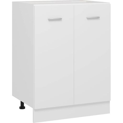 Maison Exclusive - Armario bajo "Lyon" blanco 60x46x81,5 cm mader
