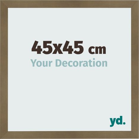 yd. - Cadre photo 45x45 - Bronze Decor - MDF - Bologna (1/5)