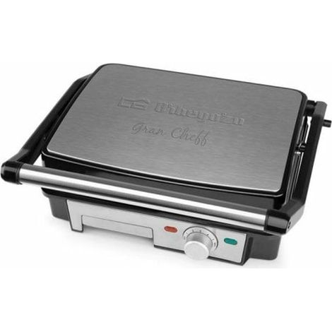 Grill elettrico Orbegozo GR 4570 nero acciaio inossidabile (1/4)