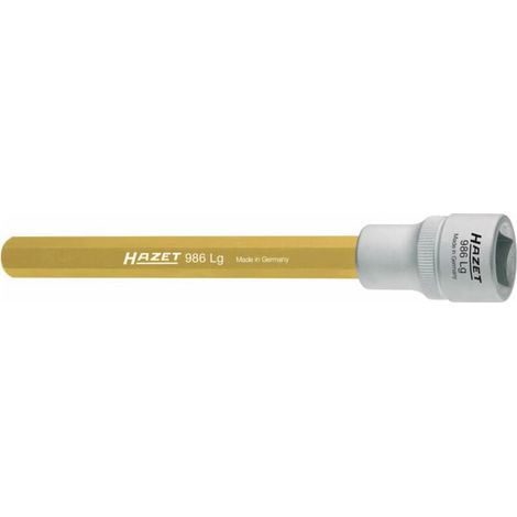 Douille mâle 986LG-4 ∙ Carré creux 12,5 mm (1/2 pouce) ∙ Profil à 6 pans intérieurs ∙ 4 HAZET (1/3)
