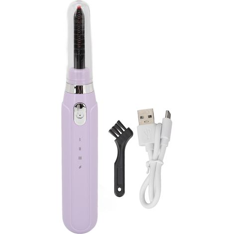 Curleur de Cils Électrique Intelligent Rechargeable, 3 Températures Réglables, Cils Parfaits et Naturels, Violet (1/5)