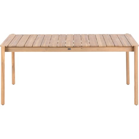 Tavolo da Giardino in Legno di Acacia per 6 Persone 180 x 100 cm Manado (1/5)