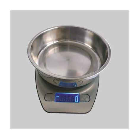 Bilancia digitale ideal star in acciaio inox capacita 5 kg