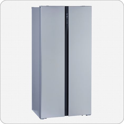 PKM Kühl-/Gefrierkombination SBS 436.4A+NF IX - 476 l, Inox, EEK F