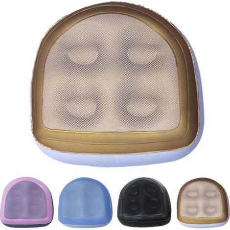 Sièges à Bains à remous gonflables, Siège de Bain à remous, Sage de Booster Gonflable, Booster Souchet Gonflable 18.5x14.6x6in Spa et Dos Confortables pour la Maison (1/5)