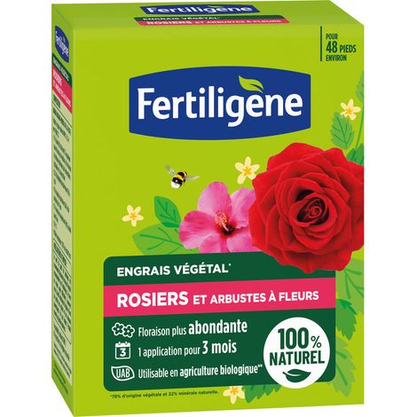 Engrais Rosiers Granulés Nutrition Spécifique Rosiers - Fertiligène