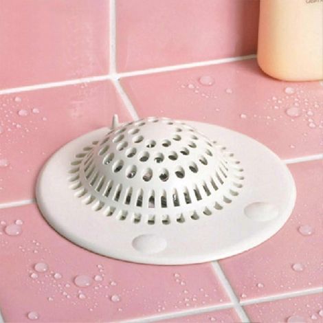 KAESI Hochfester Kunststoff-Abflussfilter für Dusche/Badezimmer gegen Verstopfung (1/5)