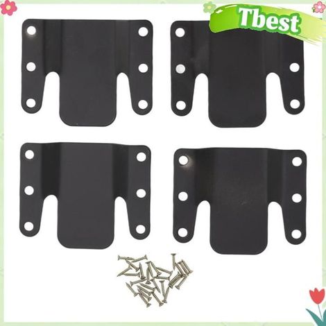 4 ensembles de supports de canapé sectionnels à ouverture de 0.5CM en fer universel à verrouillage de canapé pour dortoir domestique (1/4)