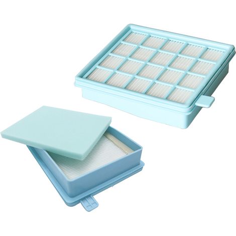 Trade-Shop HEPA-Filter Abluftfilter für Philips PowerProCompact FC8474/01 FC8477/91 FC9324/09 PowerProActive FC8631/71 FC8634/11 FC8631/61 FC8631/01 FC8634/01 (1/2)