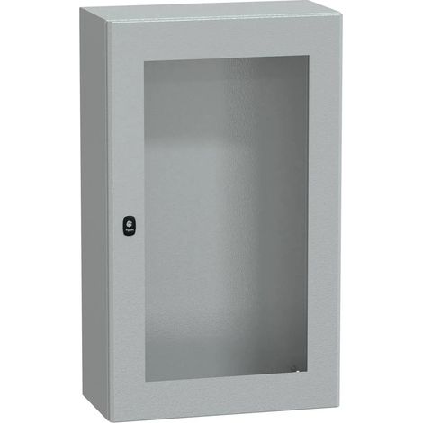 [NEUWERTIG] B-Ware Schneider Electric Schaltschrank Gehäuse Verteiler Panelset S3 Db Stahl Grau Wand