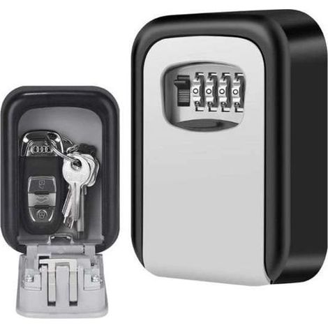 Cassetta Portachiavi a Combinazione Keybox Stark Acciaio Solido Cm 10X3,5