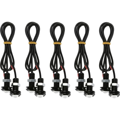 Aramox Eigle Eye LED pour la Tête de Lampe Blanc Bright 18 Mm Lumière 9 Watt 18 Mm Stroboscopes (1/5)