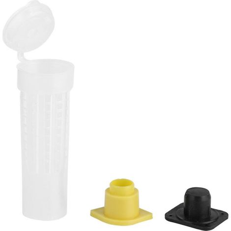 Lot 100 cages rouleaux – plastique – kit coupe élevage reine – outil apiculture