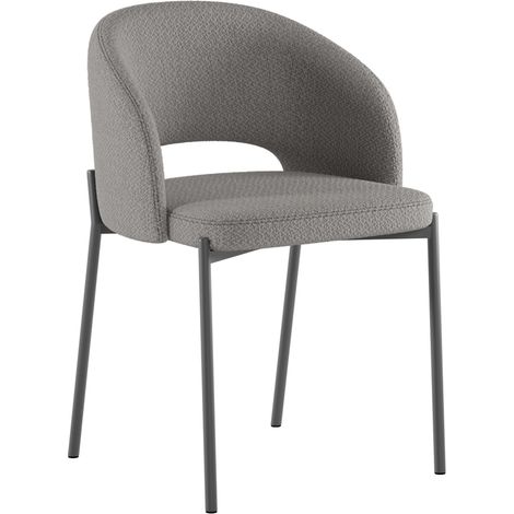 4x Sedia in Tessuto 52cm x 55.5cm H. 78.5cm (1/5)