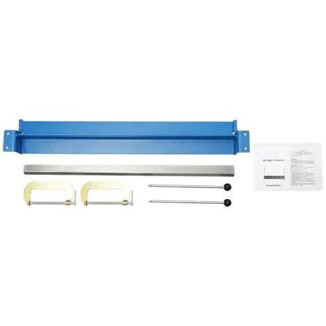 Machine de pliage de tôle manuelle, Largeur de pliage maximale 914 mm, Construction en acier durable, Métallique (1/2)