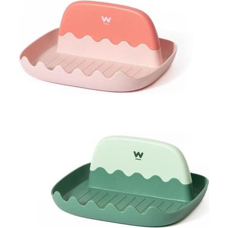 2 Porte-couvercles en plastique pour cuisine, repose-cuillères et spatules, pratique pour comptoir (1/4)