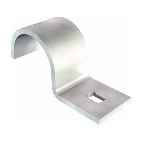 OBO Bettermann Staffa di fissaggio a un'ala 40mm acciaio zincato a fuoco, 1014536
