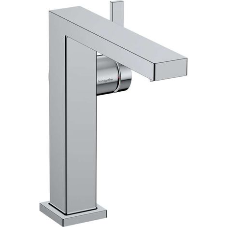 Hansgrohe Tecturis E - Waschtischarmatur mit Push-Open-Ablaufgarnitur, CoolStart, EcoSmart, Chrom 73040000