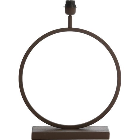 Light & Living - lampada da tavolo - Liva - marrone - metallo -