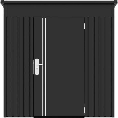 Premium Gartengerätehaus 2,9qm m.Pultdach 197x146x201cm anthr