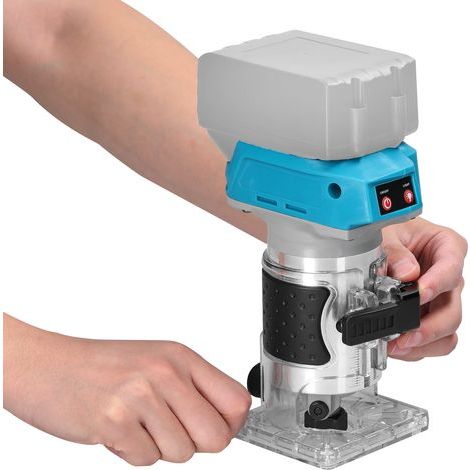 Adjustable speed brushless wood engraving machine, multifunctional electric milling machine for woodworking, 18,000 rpm grooving machine (1/5)