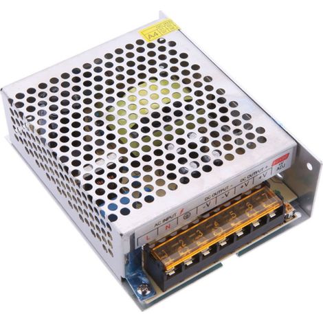 Transformador de voltaje conmutado de CA 110V/220V a CC 12V 10A 120W para tiras LED