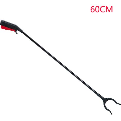 Pince de Prélèvement Longue Sans Marque [60cm ou 80cm] [Acier] Pour Personnes Âgées et Handicapés Sans Se Pencher (1/2)