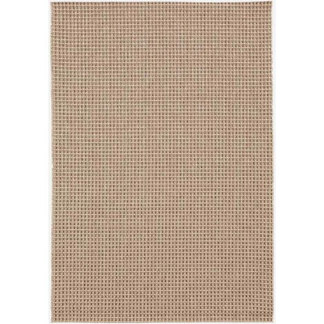 Outdoor-Teppich aus Polypropylen in Sisal-Optik, Farbe Taupe Grace (1/4)