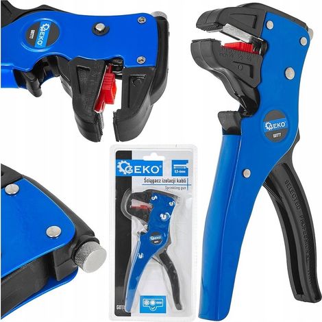 Utensile per elettricista geko g01777 automatico regolazione 0,5-6 mm