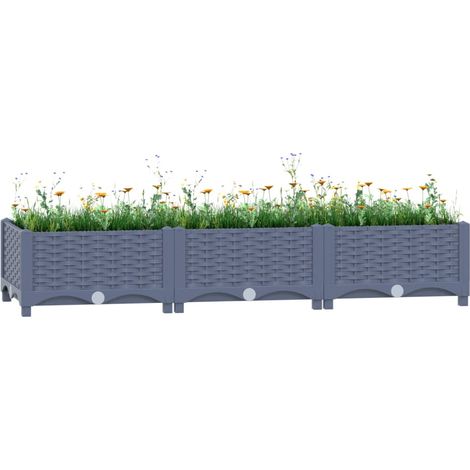 FIMEI Lit surélevé 120x40x23 cm Polypropylène (1/5)
