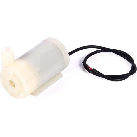 UlisemMini micro pompes à eau submersibles 3-4.5V 100L / H pompe à moteur CC à faible bruit Taille Pratique Réservoir de Poissons pour l'aquarium (horizontal ) (1/4)