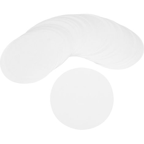Filtre À Papier Pour Cafetière Mocha Jetable Rond Blanc (1/5)