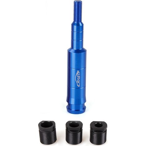 Auto-Tuningteile, Schaltknaufverlängerung, Schaltknaufverlängerung aus Aluminium M10x1,5 - Blau (1/4)