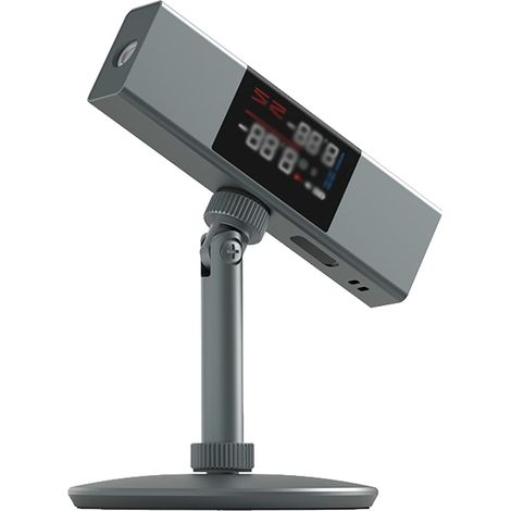 Niveau Laser 360, Instrument De Coulée d'angle Laser Compteur d'angle en Temps Réel avec écran LED Haute Définition Double Face, pour La Maison Et Le Bureau(Color:résister)