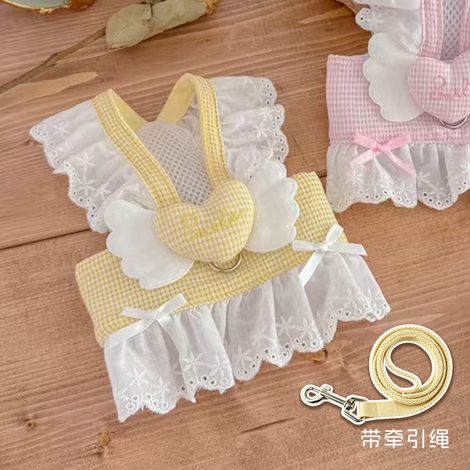 Filiyano-Gilet pour chien, petit chien, malzis, chiot, bichon, chat, style corde, été transparent (1/5)