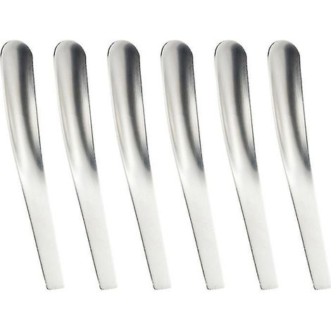 Lot de 6 cuillères à soupe en acier inoxydable (1/3)