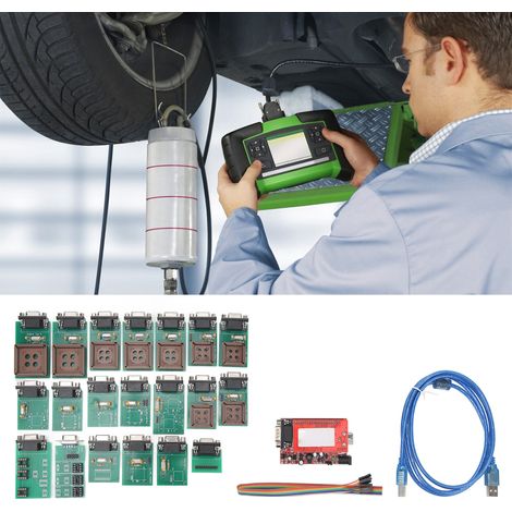 Hochwertige UPA-USB V1.3 Kfz-Reparaturwerkzeuge, UPA USB ECU-Chip-Reprogrammierung mit EEPROM 1.3-Adapter, ECU-Programmiergerät (Referenz: kompakte, voll ausgestattete UPA-Platine) (1/5)